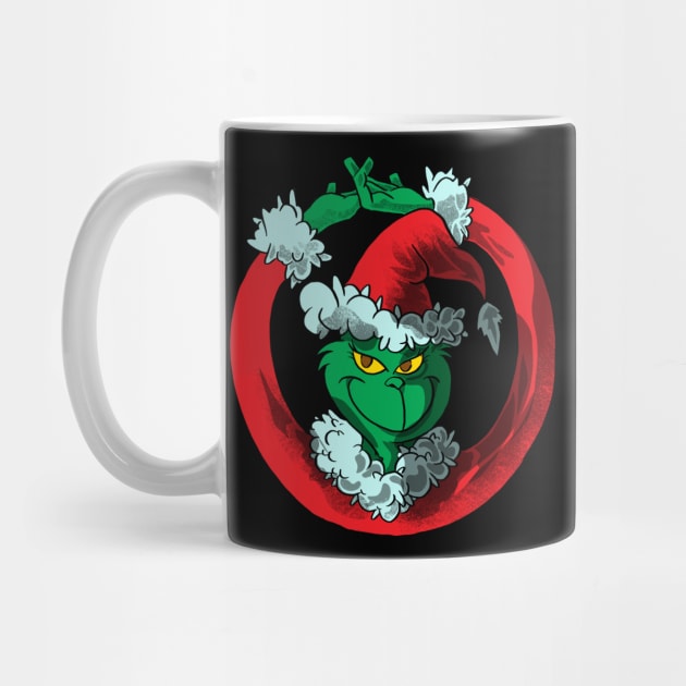 Grinchmas Christmas Ornament by Fakinhouwer